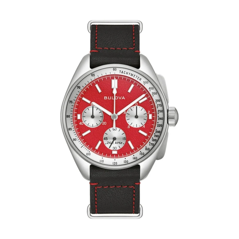 Lunar Pilot "Blood Moon" 43.5mm - Red on Bracelet