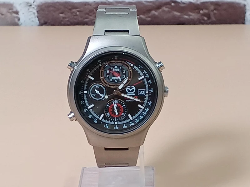 SEIKO Armbanduhr MAZDA RX-7 Limited Modell YM56-0A30