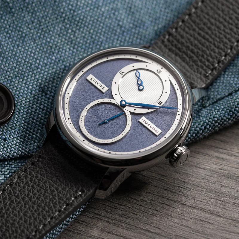 Louis Erard x KUDOKE Le Régulateur 42mm - Light Blue
