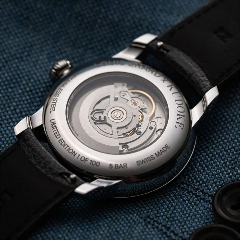 Louis Erard x KUDOKE Le Régulateur 42mm - Light Blue
