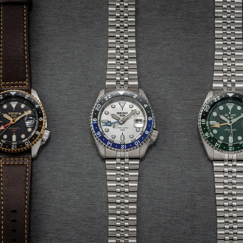 SSK033 5 Sports SKX GMT 42.5mm - White on Bracelet