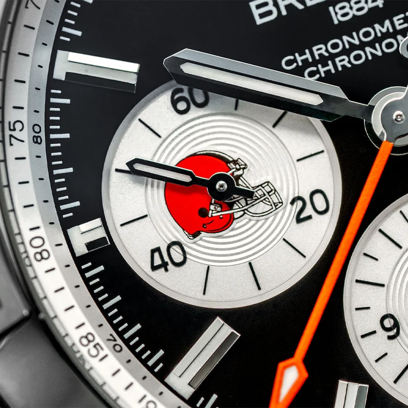 Chronomat B01 NFL Cleveland Browns Limited Edition 42mm - Brown on Bracelet