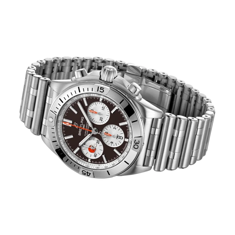 Chronomat B01 NFL Cleveland Browns Limited Edition 42mm - Brown on Bracelet