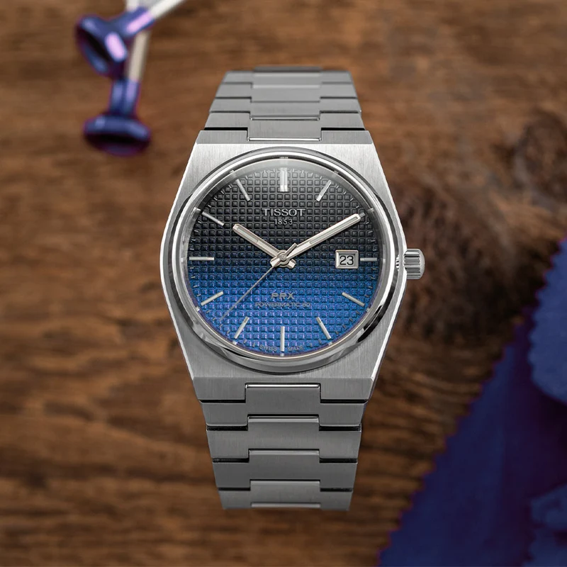 PRX Automatic Powermatic 80 40mm - Blue on Bracelet