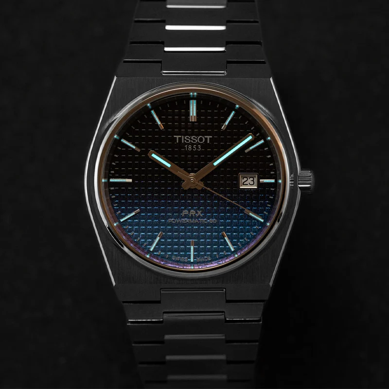 PRX Automatic Powermatic 80 40mm - Blue on Bracelet