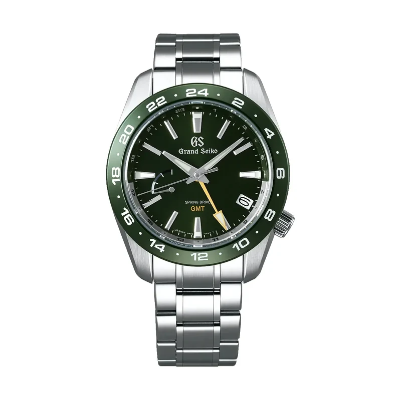 SBGE257 Sport Spring Drive GMT 40.5mm - Green on Bracelet