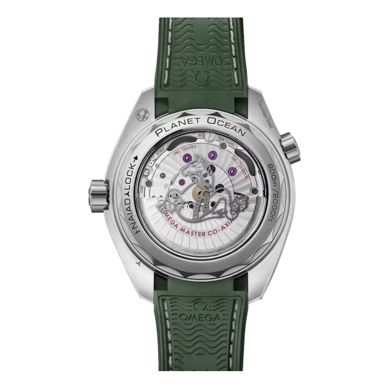 Seamaster Planet Ocean 600M 43.5mm - Grey on Rubber Strap