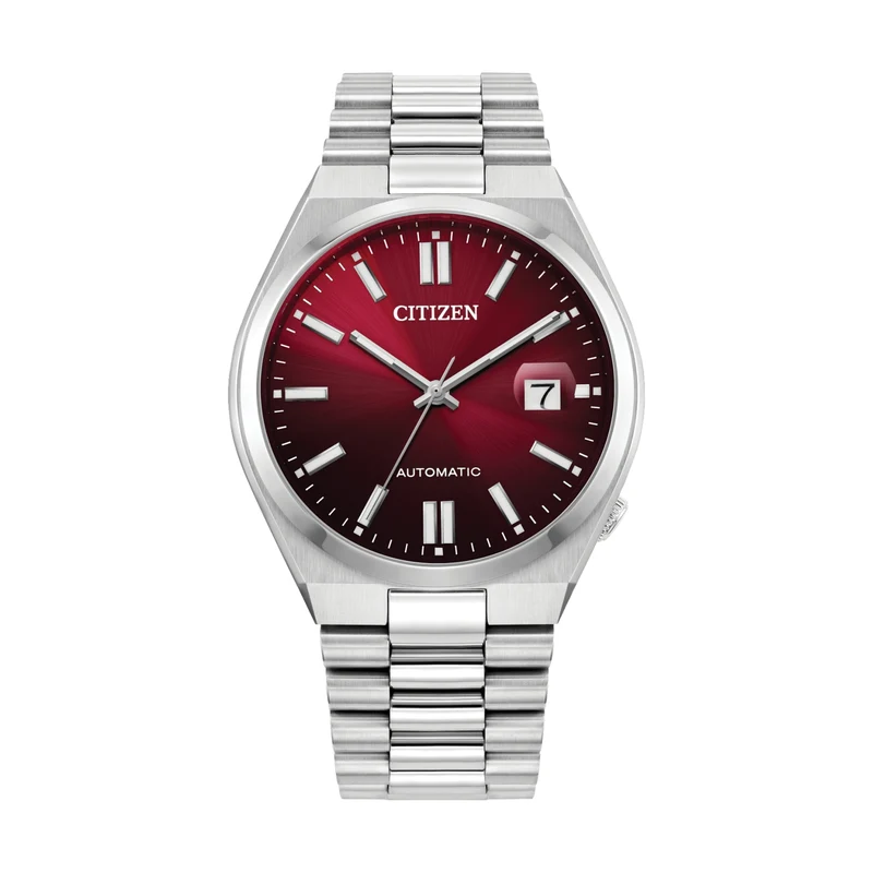 Tsuyosa Automatic 40mm - Burgundy on Bracelet