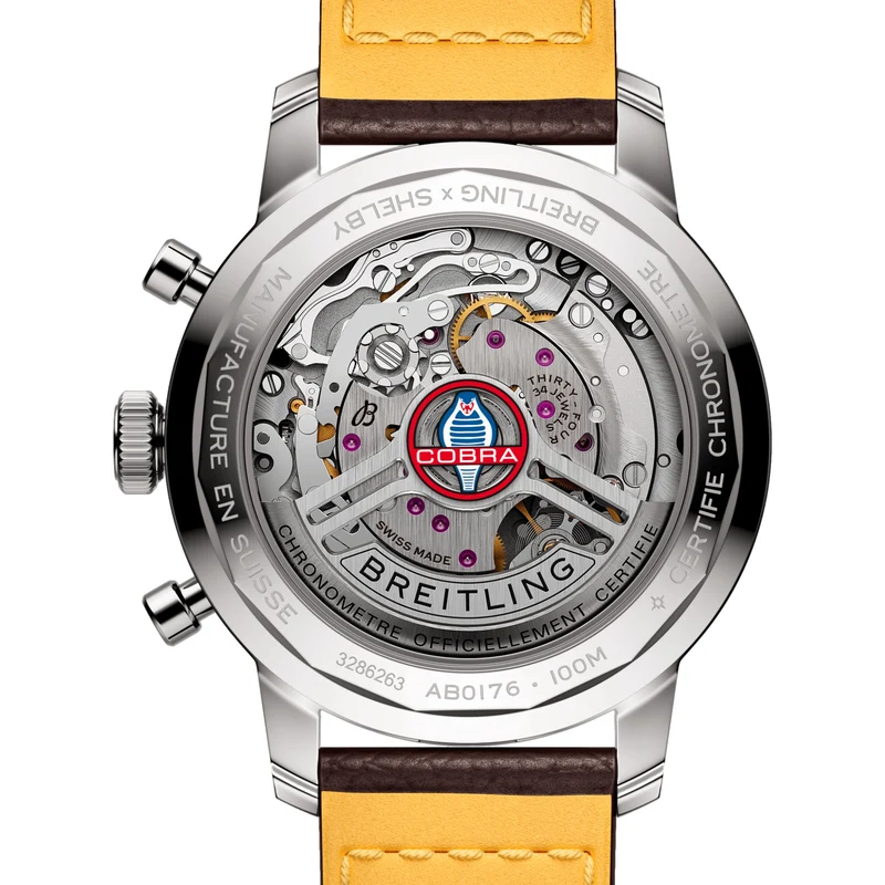 Top Time B01 Shelby Cobra 41mm - Blue on Leather Strap