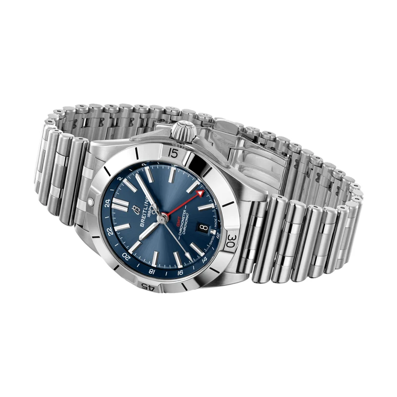 Chronomat Automatic GMT 40mm - Blue on Bracelet