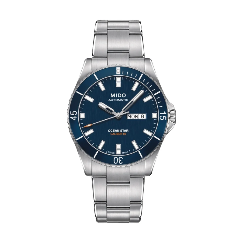 Ocean Star Captain 42.5mm - Blue on Bracelet