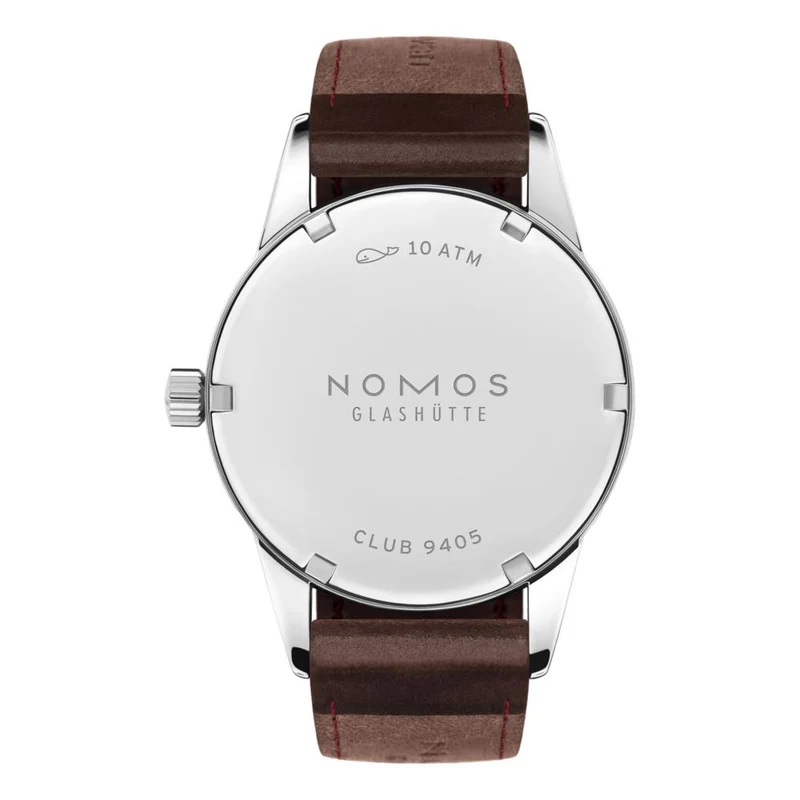 Club White Dial 36mm Stainless Steel Back