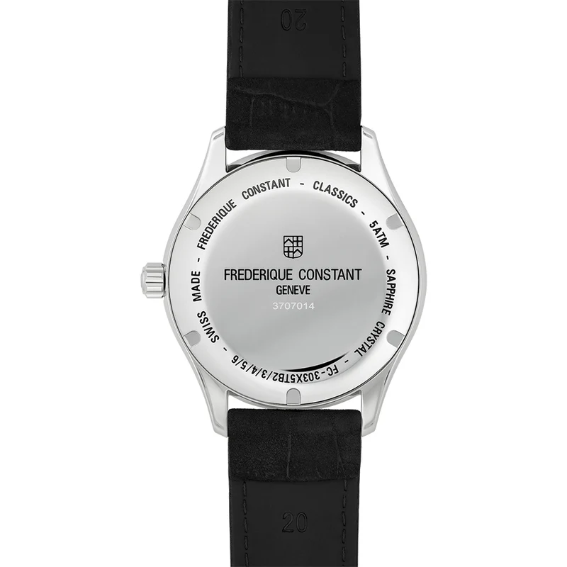 Classics Index Automatic 40mm - Black on Leather Strap