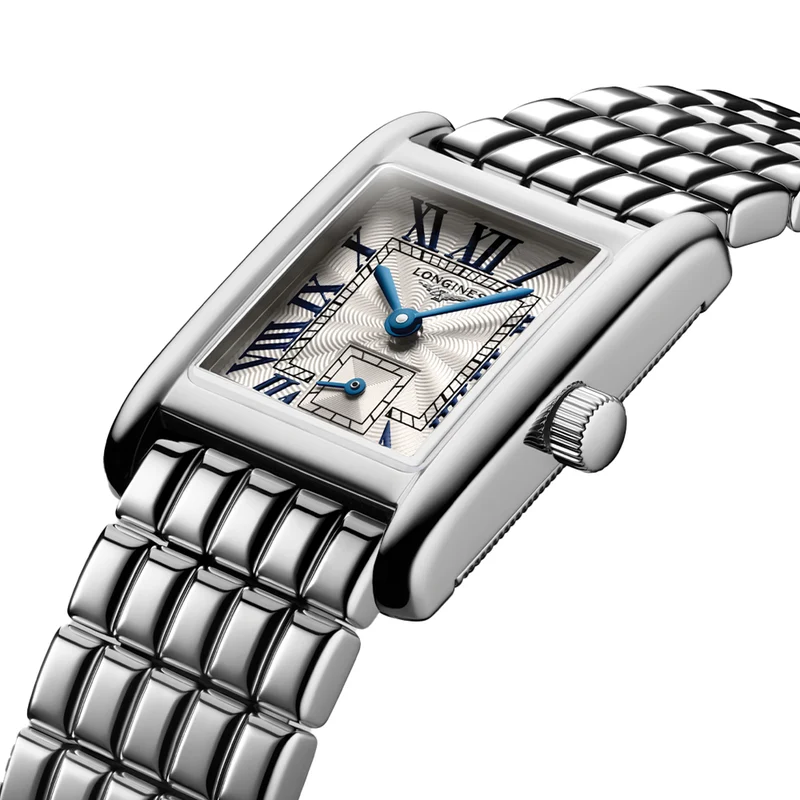 Mini DolceVita 29mm - Silver "Fliniqué" on Bracelet