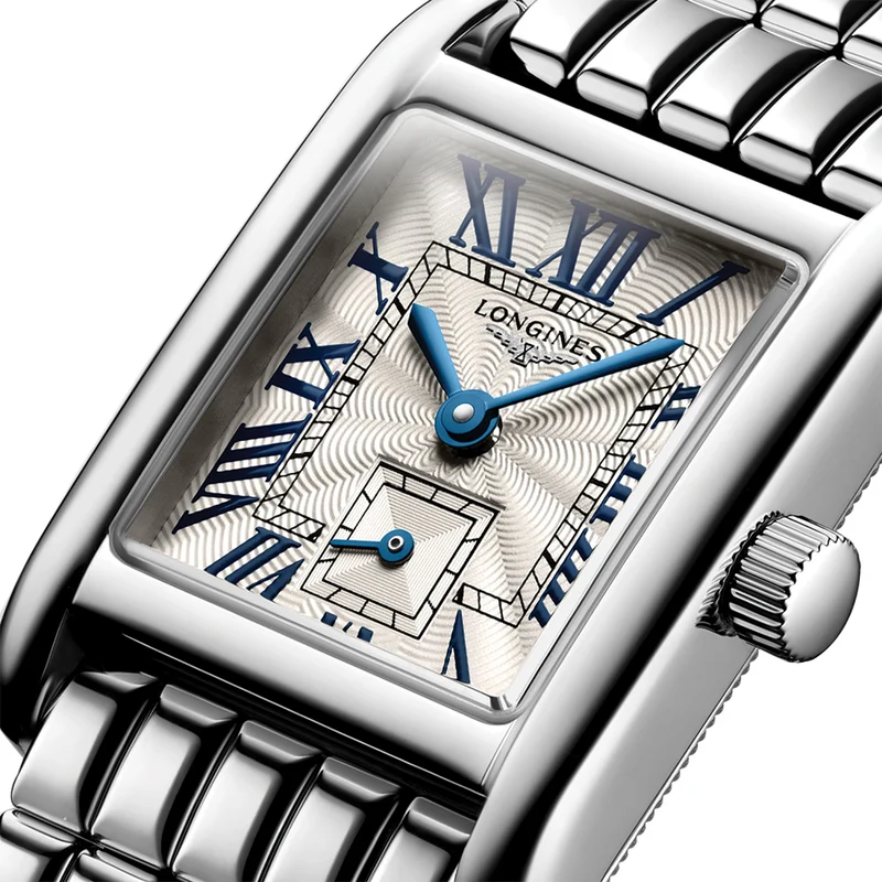 Mini DolceVita 29mm - Silver "Fliniqué" on Bracelet