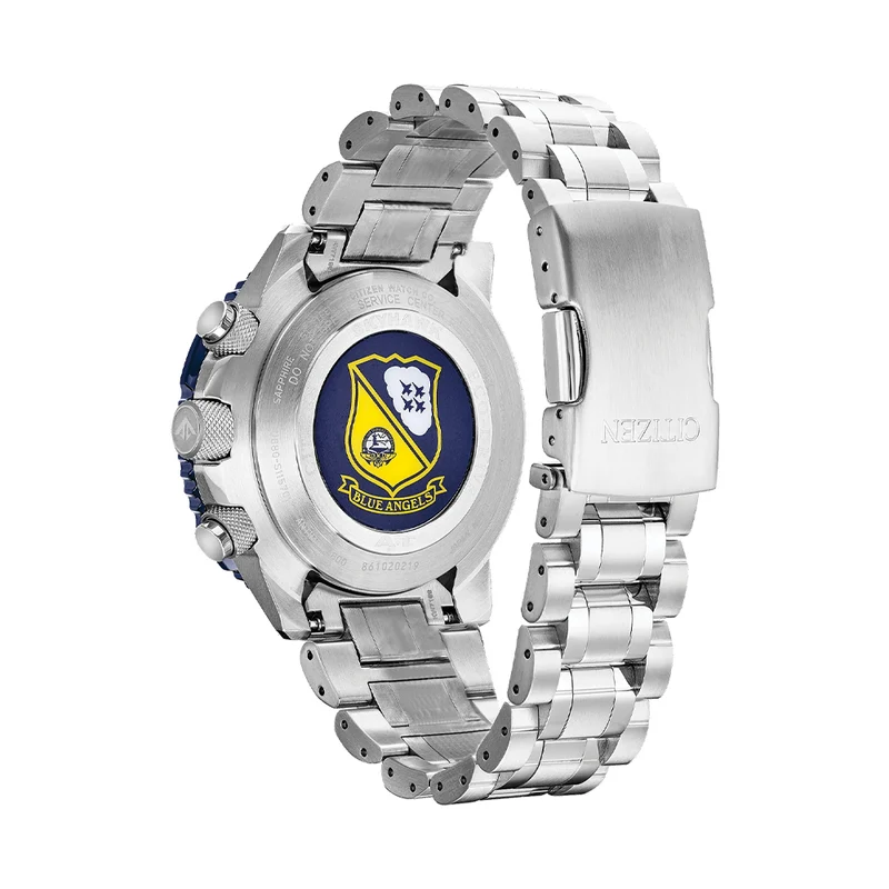 Promaster Skyhawk A-T Blue Angels 45mm - Black on Bracelet