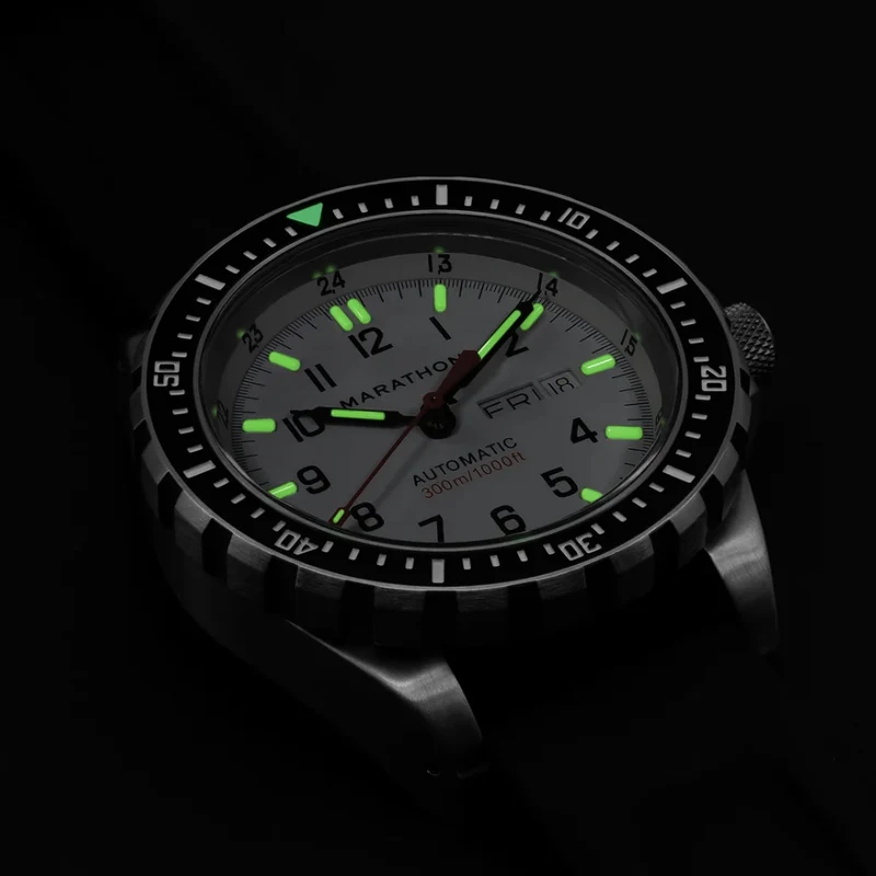 JDD Type II - Diver's Automatic Arctic Edition 46mm - White on Bracelet