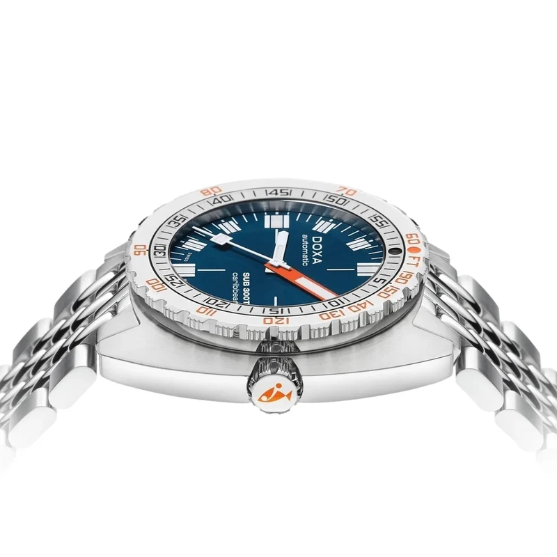 SUB 300T Caribbean 42.5mm - Blue Dial on Bracelet