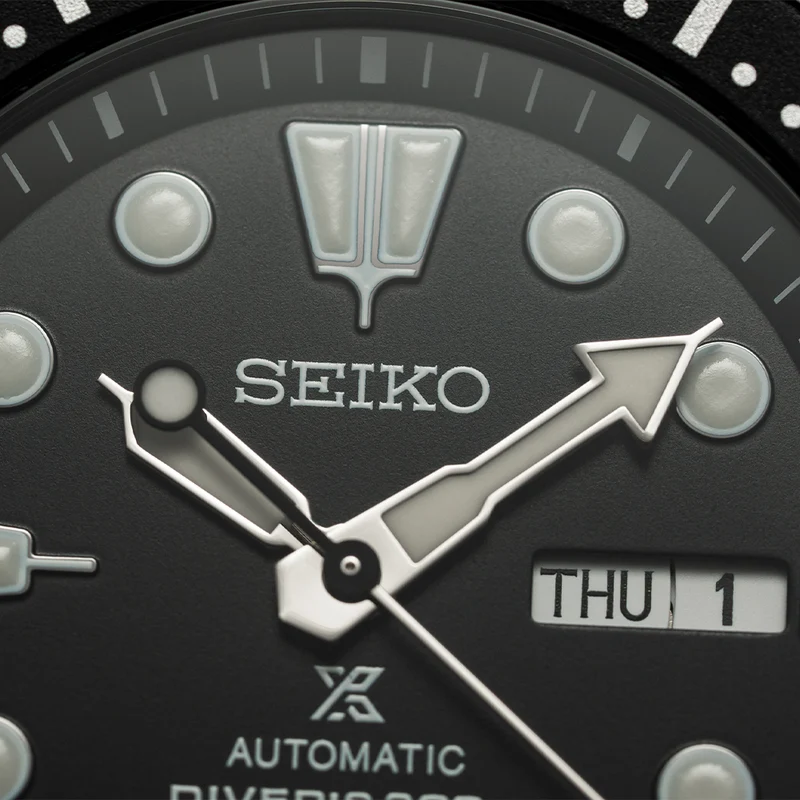 SRPE93 Prospex Automatic Diver 45mm - Black on Rubber Strap