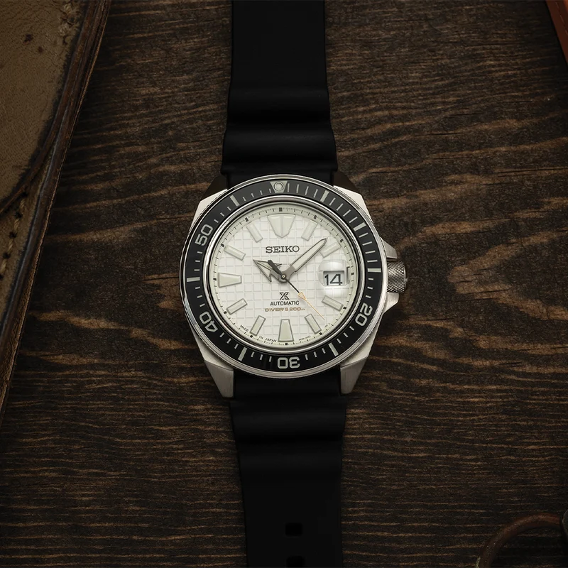 SRPE37 Prospex Sea 44mm - White on Rubber Strap