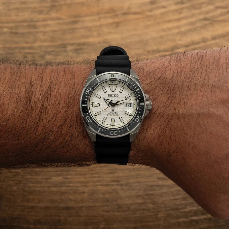 SRPE37 Prospex Sea 44mm - White on Rubber Strap