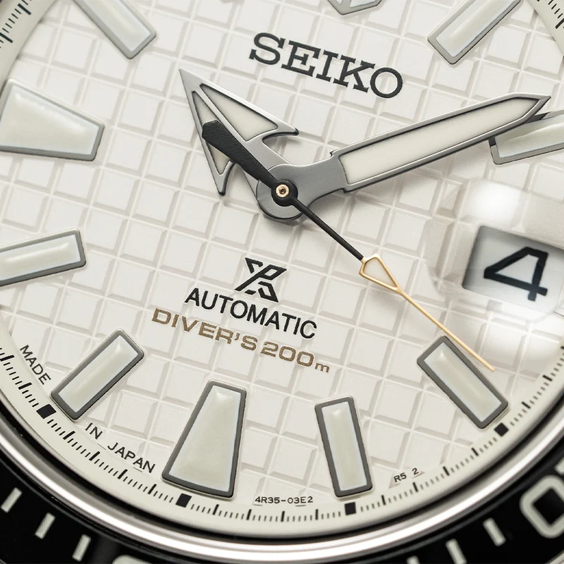 SRPE37 Prospex Sea 44mm - White on Rubber Strap