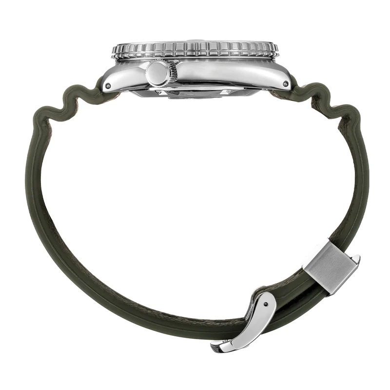 SRPE05 Prospex Automatic Diver 45mm - Green on Rubber Strap