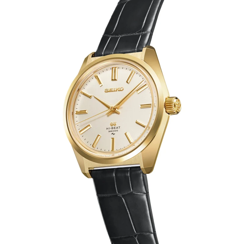 SLGW004 Limited Edition Heritage Recreation of the 45GS Hi-Beat 36000 38.8mm - Ivory on Leather Strap