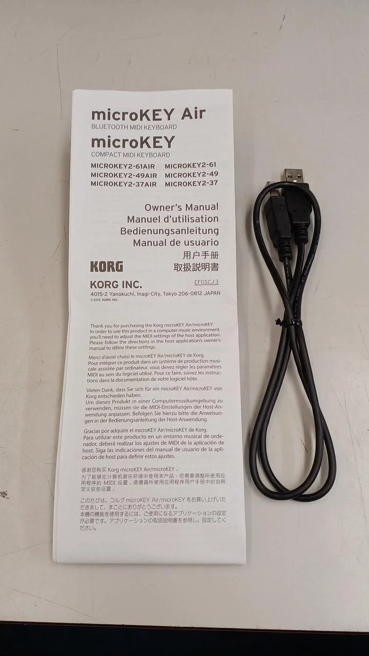 KORG MIDI-Keyboard MICROKEY2-61