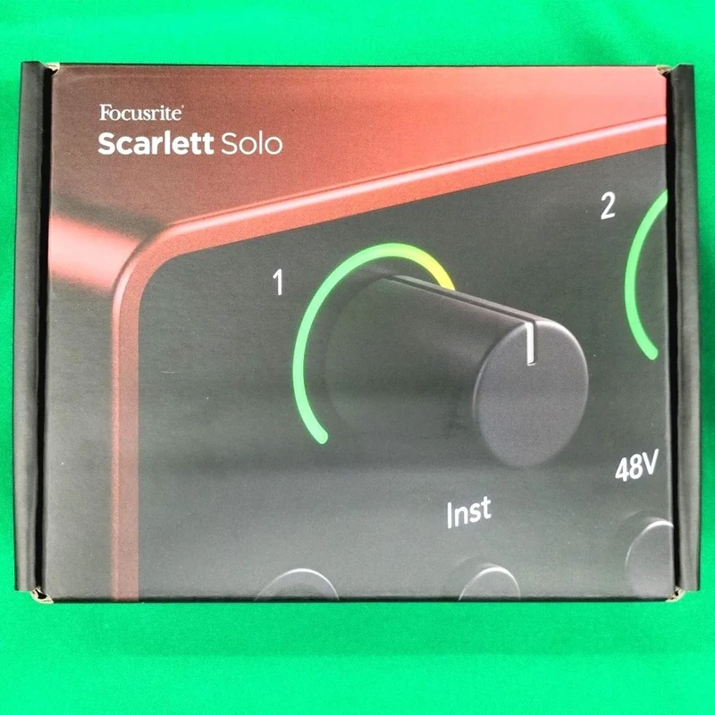 FOCUSRITE Audio-Interface: SCARLETT SOLO 4. Generation