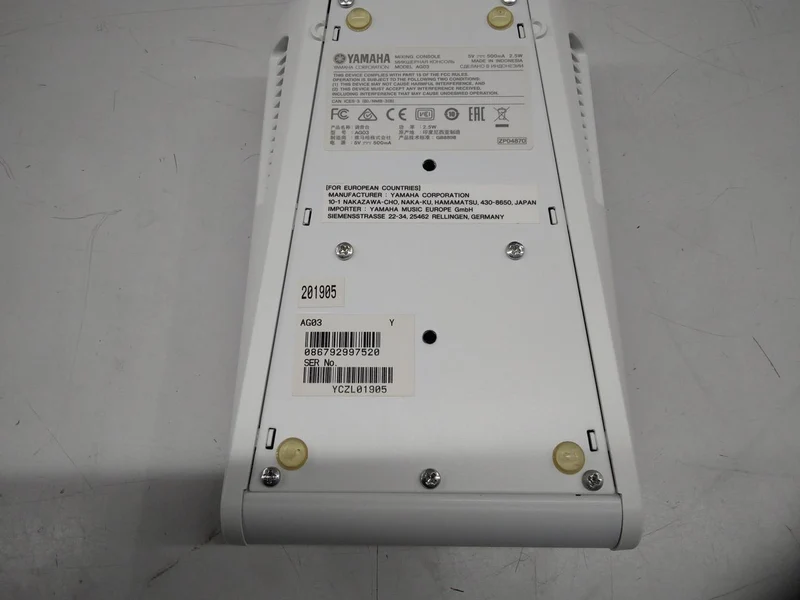 YAMAHA Mixer AG03