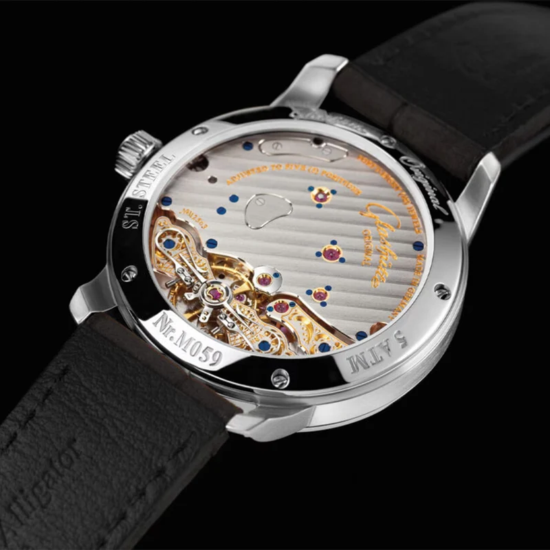 PanoReserve 40mm - Galvanized Blue on Strap