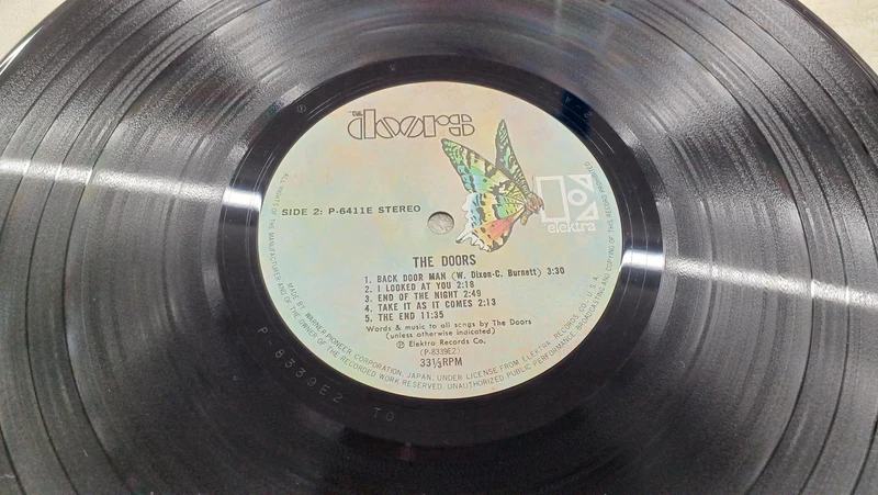 ELEKTRA LP Schallplatte THE DOORS