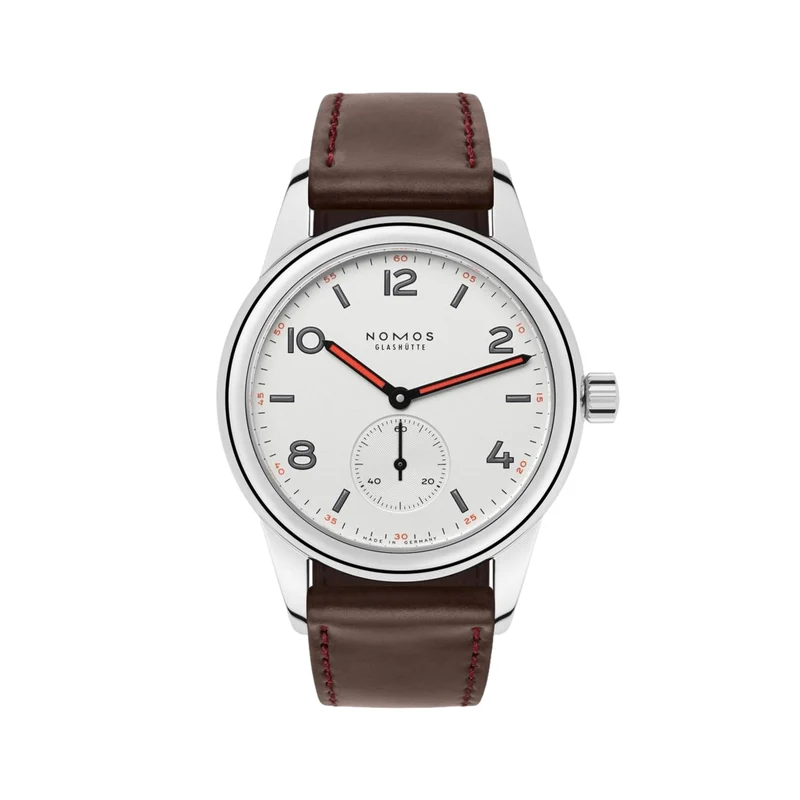 Club White Dial 36mm Sapphire Crystal Glass Back