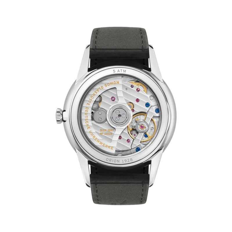 Orion Neomatik Sapphire Back 39mm - Black on Strap