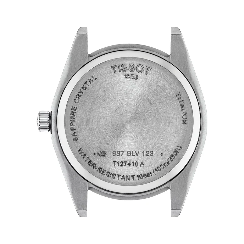 Gentleman Quartz Titanium 40mm - Grey on Bracelet