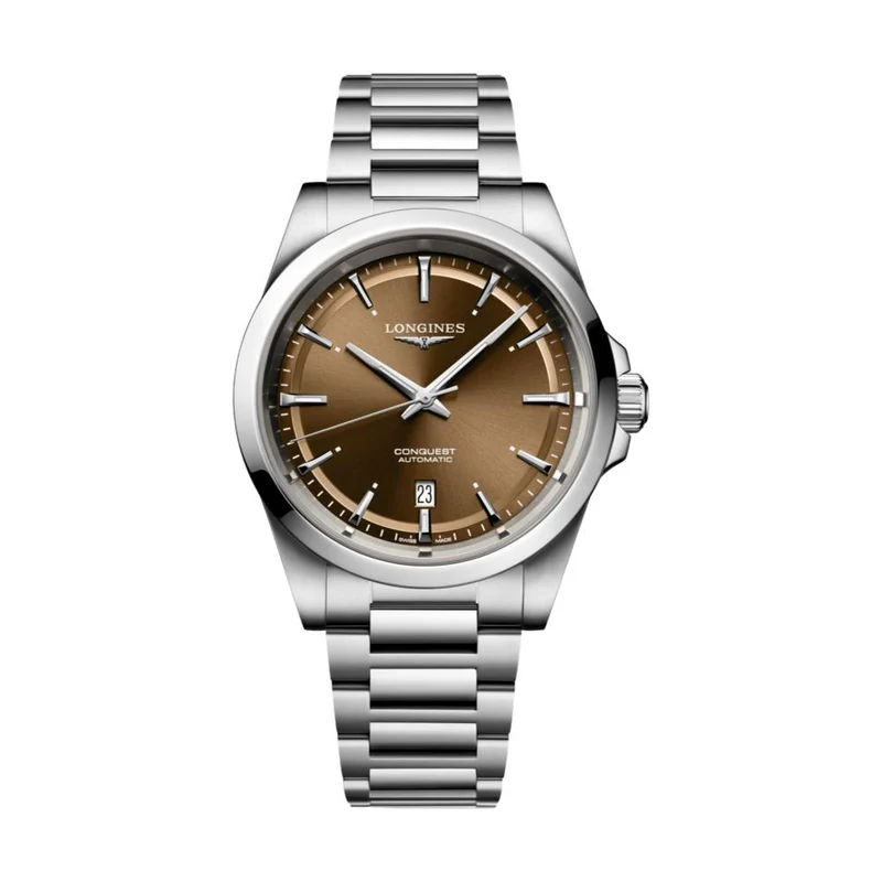 Conquest 41mm - Sunray Brown on Bracelet