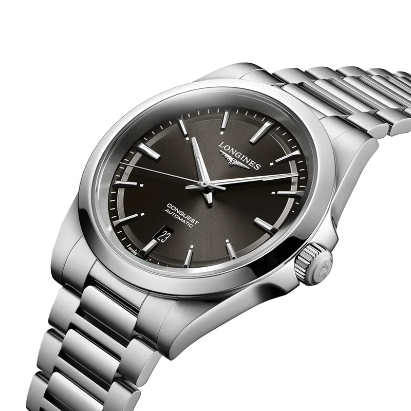 Conquest 41mm - Sunray Black on Bracelet