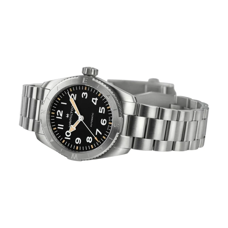 Khaki Field Expedition 37mm - Black on Bracelet