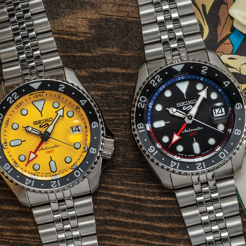 SSK019 5 Sports GMT 42.5mm - Grey on Bracelet