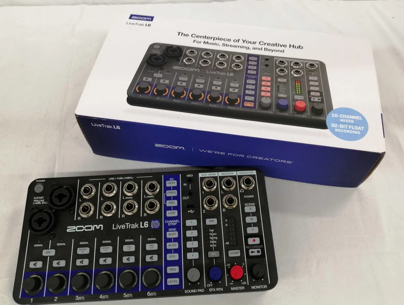 ZOOM Digitalmixer-Recorder LIVETRAK L6