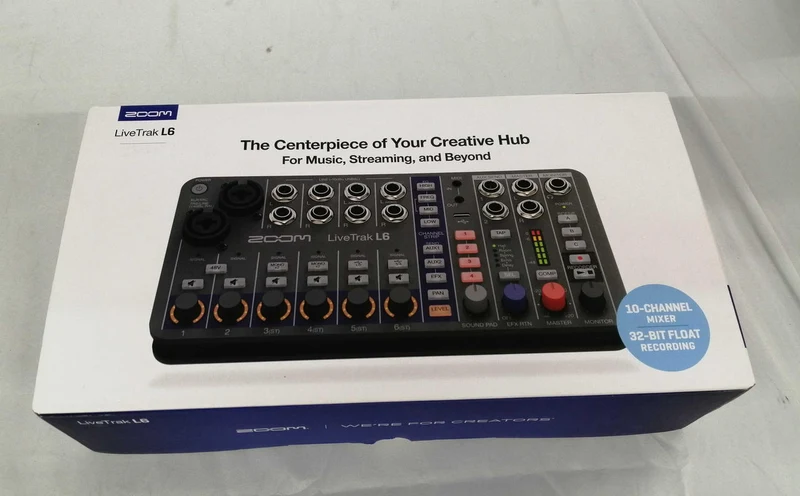 ZOOM Digitalmixer-Recorder LIVETRAK L6