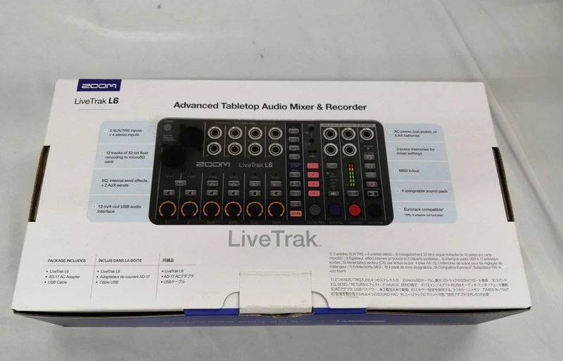 ZOOM Digitalmixer-Recorder LIVETRAK L6