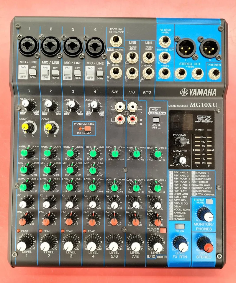 YAMAHA Mixer MG10XU