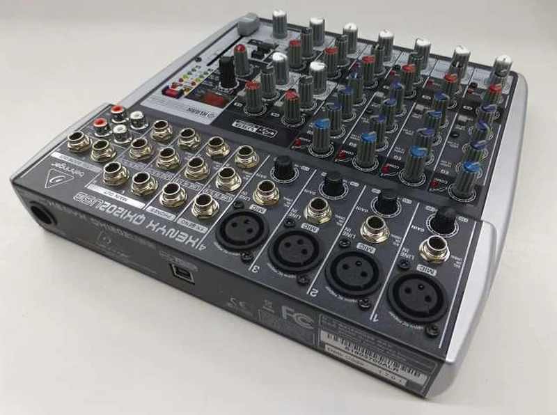 BEHRINGER Multifunktionaler Analogmixer QX1202USB