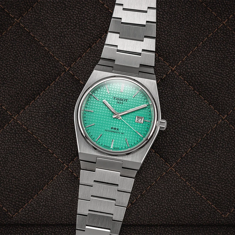 PRX Automatic Powermatic 80 40mm - Mint Green on Bracelet