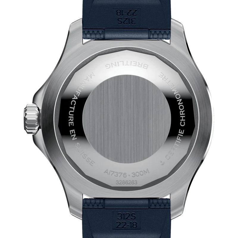 Superocean Automatic 44mm - Blue on Rubber Strap