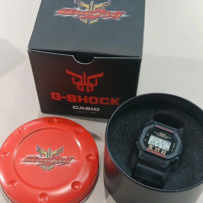 CASIO G-SHOCK BLK / Kuuga Kollaborationsmodell