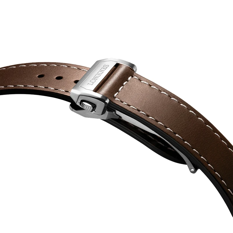 Spirit Zulu Time 39mm - Black on Leather Strap