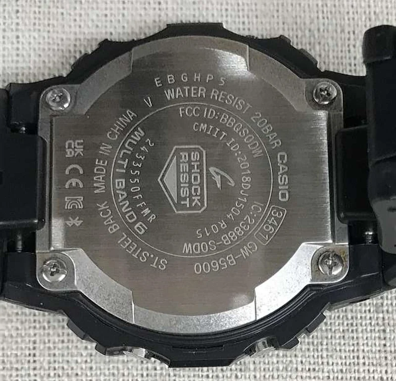 CASIO G-SHOCK Solar-Funkarmbanduhr GW-B5600BC-1BJF